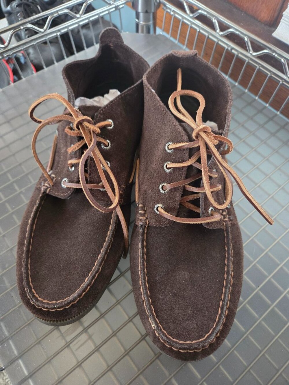 Sperry Top-Sider Brown Leather Suede Chukka Boots US 10.5 Men